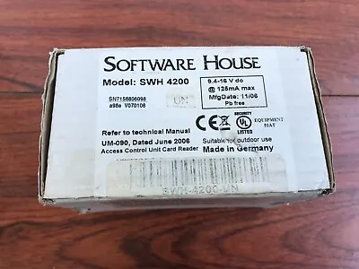 New Software House SWH-4200 Contactless MultiTechnology  125 KHz And 13.56 MHz R • $280