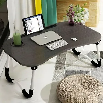 Laptop Lap Tray Light Portable Desk Notebook Breakfast Bed Tray Desk Table F & F • £14.99