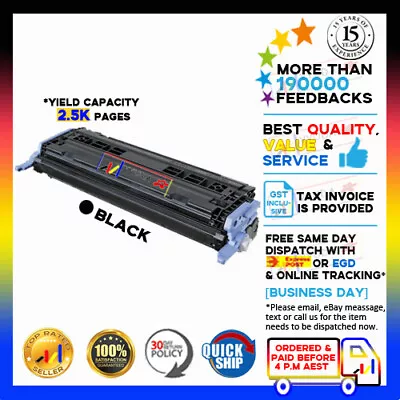 1x (NoN-OEM) BLACK Q6000A TONER For Use In HP 1600 2600N 2605 LASER PRINTER • $29.80