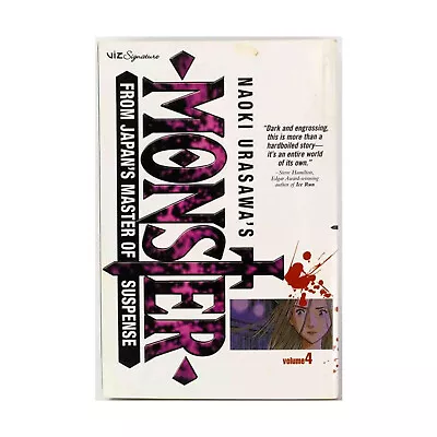 Viz Media Manga Naoki Urasawa's Monster Vol. 4 VG+ • $20