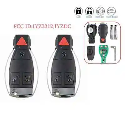 2PC Replacement For 2000 2002 2003 2004 - 2006 Mercedes Benz C230 Key Fob Remote • $42.27