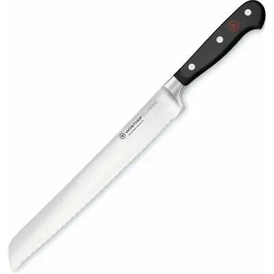 Wusthof Classic Bread Knife 23cm Double Serrated 4152/23 1040101123 • $184.90