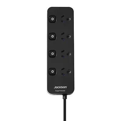 NEW Jackson Surge Protected Powerboard - Switched 4 Outlet - PT1814 • $25