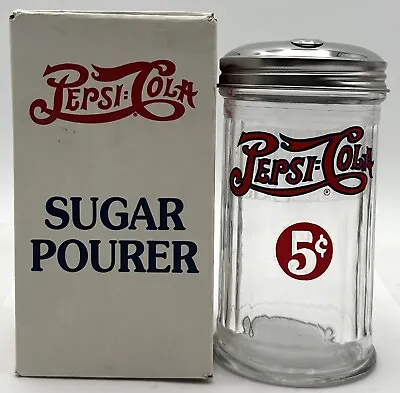 Pepsi Cola Double Dot Restaurant Style Sugar Pourer Gino's Malt Shop • $29.95