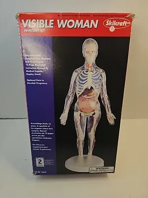 Skilcraft Visible Woman Anatomy Kit Plastic Model Vtg 74623 Complete Open Box • $34.99