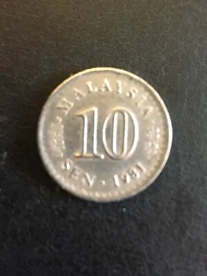 £1.70 • Buy Malaysia 10 Sen Coin 1981