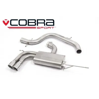 Cobra Sport VW20 VW Golf Mk5 GTi And ED30 NON Resonated Cat Back Exhaust • $785.70