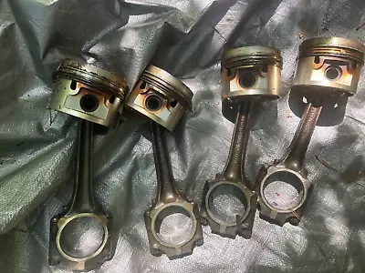 Mg Mgb Connecting Rod Set With Pistons • $95.99