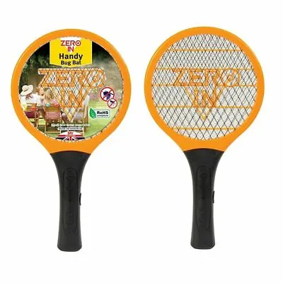 Handy Bug Bat Bug Bat Racket Electronic Fly Wasp Zapper Mosquito & Midges Killer • £9.95