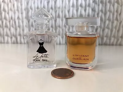 *MINI* Lot Of 2 GUERLAIN Women's Perfumes  L'INSTANT & La Petite Robe Noire NWOB • $31.99