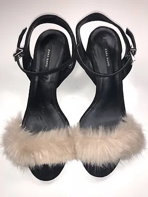 $23.97 • Buy Zara Basic Collection Chunk Heels Size 36