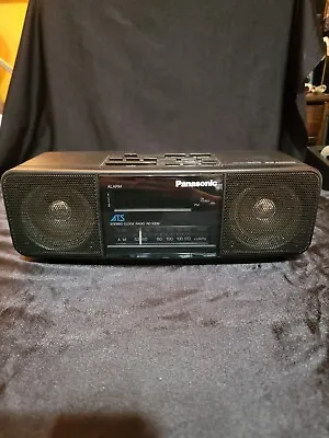 Vintage Panasonic ATS Stereo Clock AM/FM Radio RC-X220Dual AlarmBattery Backup • $49.99