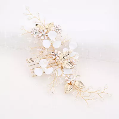 Vintage Hair Comb Pearl Hair Comb Floral Hair Comb Wedding Hair Comb • $10.99