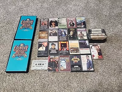 Vintage Cassette Tapes Lot 35 Country Elvis Cash Haggard Skaggs Jones Hank Lynn • $24.95