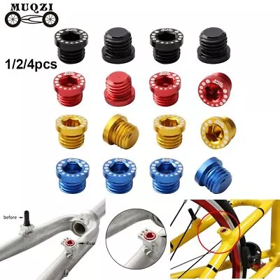 Aluminum Alloy Bicycle Screw Bolt V Brake Boss MTB Fixed Gear Bike Replacement • $10.38