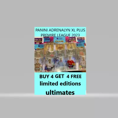 £12.95 • Buy Panini Adrenalyn Xl Plus Premier League Cards 2023 Limited Editions Buy 4 Get 4