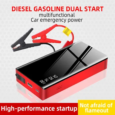 $49.39 • Buy 50000mAh Car Jump Starter Booster Jumper Box Portable Power Bank Battery Charger