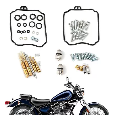 $17.99 • Buy Carburetor Gaskets Jets Rebuild Kit For Yamaha XVS65AT V-Star 650 02–05 F07