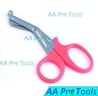 Utility Scissors 7.5  Rose Pink Emt Medical Paramedic Nurse Scissors • $7.40