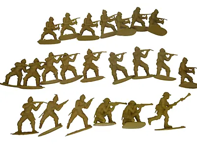 Army Military Molded Plastic Action Figures Various Poses 170+ Lot • $12.99