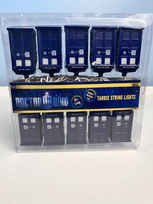 $25 • Buy Doctor Who Tardis String Lights-police Call Box