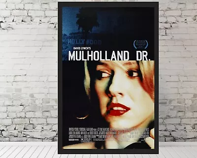 Mulholland Drive Movie Poster Naomi Watts Laura Harring 11x17  Framed Gift • $33.90