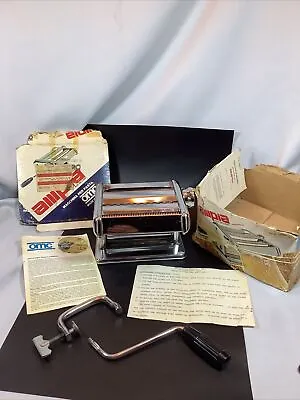 Ampia Model 150 Pasta Maker Machine ORIGINAL BOX Made In Italy Vintage • $22.50