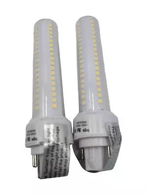 2 Pack LED PL LIGHT Gu24 G24/GX24 12W 6000K Recessed Lights Wall Sconce • $8.99