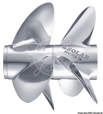 Solas For Volvo Penta Aluminium Propeller DP280/290 C6 • $1974.99