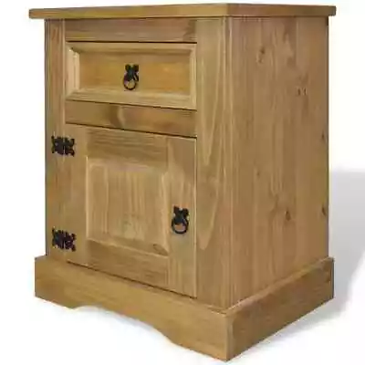 Bedside Cabinet Mexican Pine Corona Range 20.9 X15.4 X26  VidaXL • $230.15