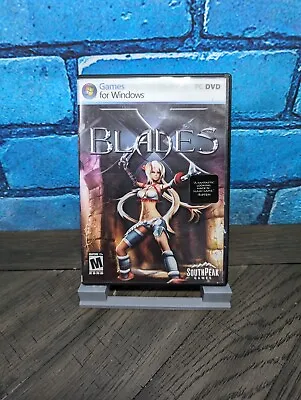 X Blades (Windows PC 2009) Game Case And Instruction Manual • $10