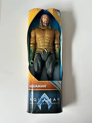 DC Aquaman And The Lost Kingdom Aquaman Green & Gold 12 Inch Action Figure NEW • $6.94