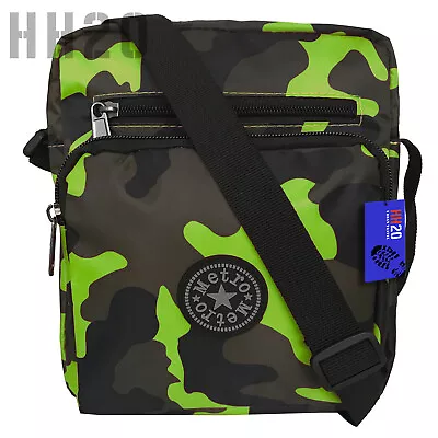 Cross Body Handbag Small Medium Shoulder Bag Utility Pockets Mens Ladies Unisex • £9.99