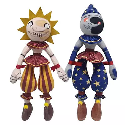 FNAF Clown Sun & Moon Plushies Doll Sunnydrop Plush Toy Gifts • $19.87