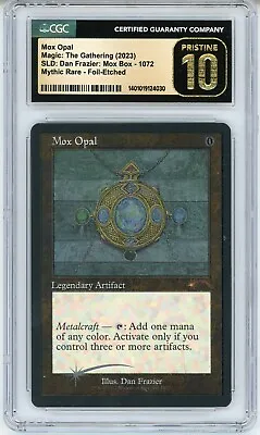 Mox Opal - Magic The Gathering Secret Lair Drop - CGC Pristine 10 - CTC • $750