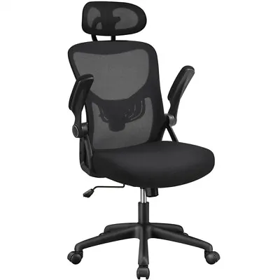 Home Office High Back Mesh Office Chair Ergonomic Desk Chair With Lumbar Support • £59.99