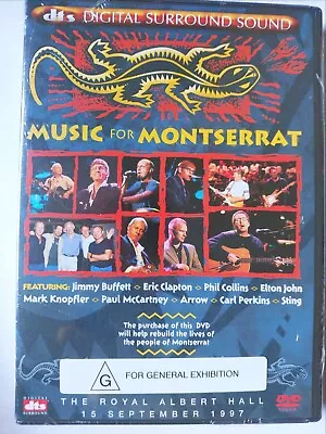 Music For Montserrat [Multi Region DVD] Brand New & Sealed FREE Next Day Post • $48.23