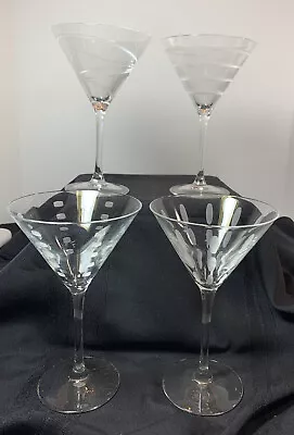 Mikasa Cheers Martini Glasses Set Of Four • $49.99