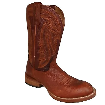 Twisted X Brown Leather Horseman Western Cowboy Boots Mens 7.5  • $65