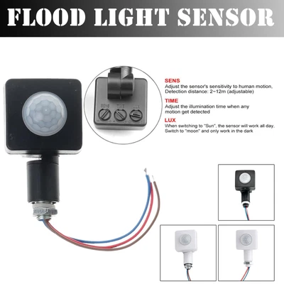 £5.18 • Buy DC 12V Automatic Infrared PIR Motion Sensor Switch For LED Light Outdoor 