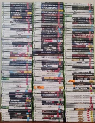 $84.99 • Buy Microsoft Xbox 360 Games List All Complete *Select From Drop Down Box* Free Post