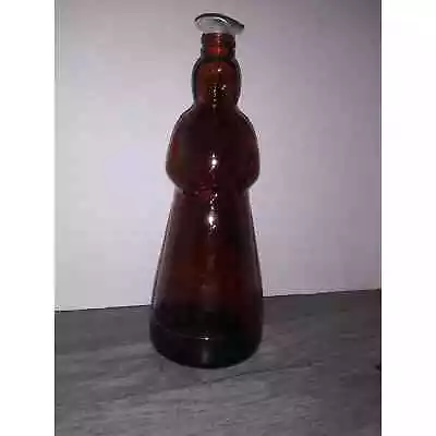 Mrs Buttersworth Amber Glass Syrup Bottle 10  • $13.49