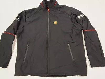 $32.40 • Buy 2014 Brasil Winter Olympic Coca-Cola Windbreaker Jacket Made From 12 Coke Bottle