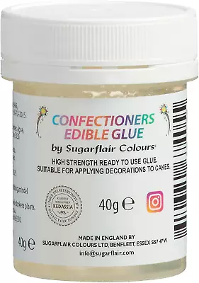 Sugarflair Edible Glue High Strength Ready To Use Edible Glue For Cake Decorati • £7.83