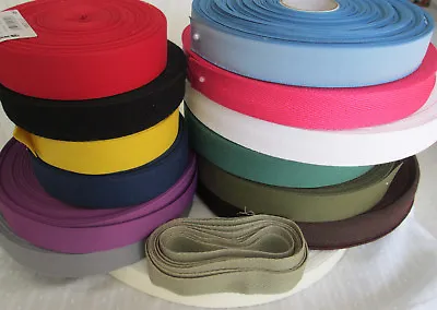 25mm HERRINGBONE / TWILL TAPE  X 3m Or 5m • £2.10