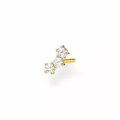 Genuine THOMAS SABO Ear Stud White Stones (Single) • $49