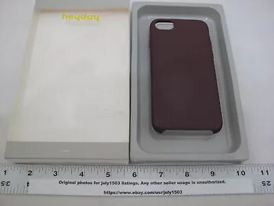 NEW Heyday Silicone Phone Case For IPhone 8 7 6 & SE (2nd Gen) - MULBERRY (ob) • $11.90