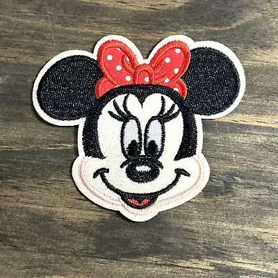 Minnie Mouse Embroidered Iron On Patch 3.5  X 3  • $4.99