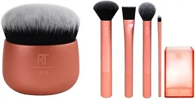 Real Techniques Makeup Brushes Set Foundation Smooth Blender Sponges Puff NEW~AU • $14.25