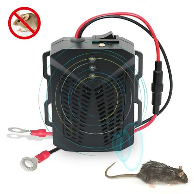 £13.61 • Buy 12V Ultrasonic Mouse Repeller Car Vehicle Deterrent Rat Rodent Pest Repellent 